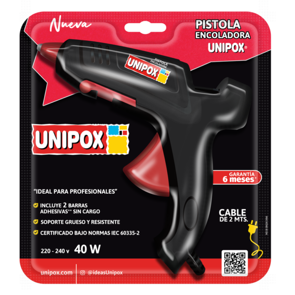 PISTOLA ENCOLADORA UNIPOX 40 WATTS